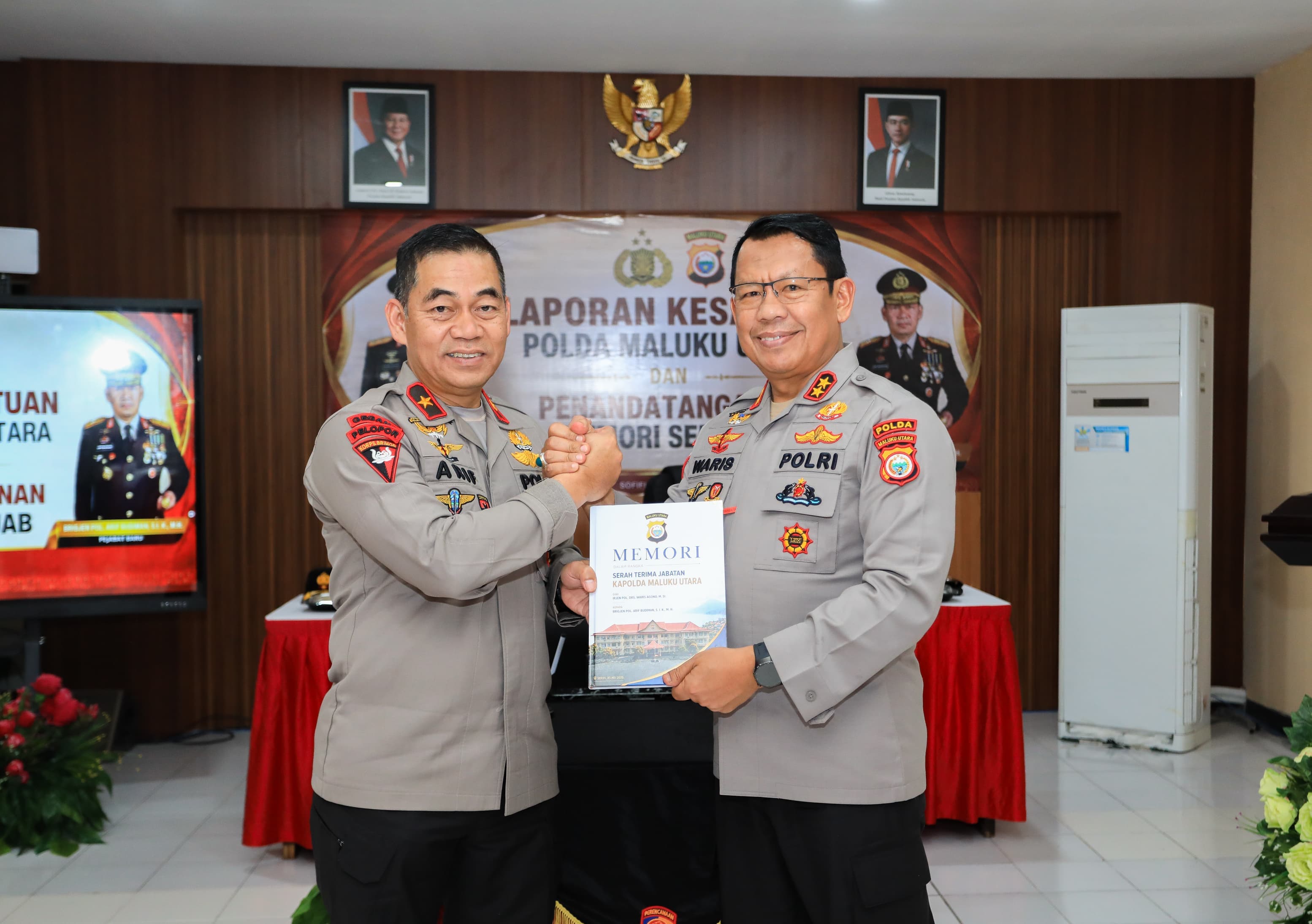 Kapolda Malut Terima Laporan Kesatuan dan Dukungan Penuh Jajaran